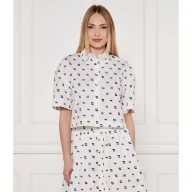 Koszule damskie - Karl Lagerfeld Koszula | Relaxed fit - miniaturka - grafika 1