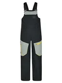 Koszulki i topy damskie - Ziener Chłopięce spodnie narciarskie AKANDO-BIB | szelki, wodoszczelne, ciepłe, czarne. Gray Seal Ripstop, 164 - miniaturka - grafika 1