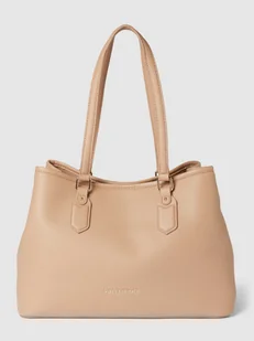 Torba shopper z detalem z logo model ‘BRIXTON’ w kolorze granatowym - Torebki damskie - miniaturka - grafika 1