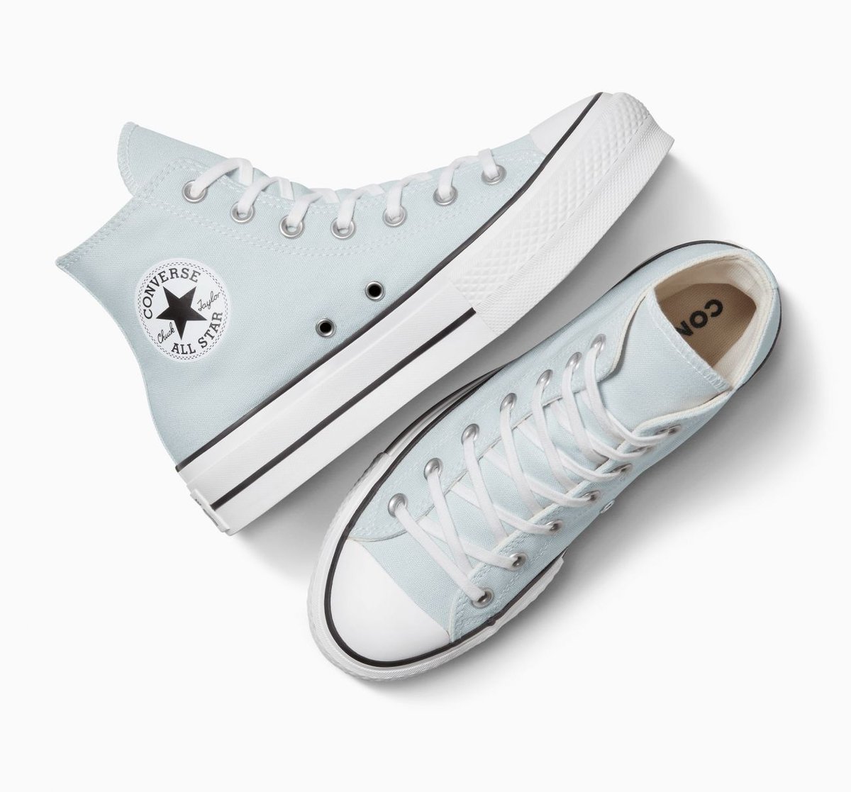 sneakers donna converse a11873c ct hi platform you dew you/white