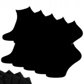 Skarpetki męskie - SKARPETY STOPKI MĘSKIE KRÓTKIE BAWEŁNA 85% CZARNE 10 X 40-43 STOPKI NISKIE - miniaturka - grafika 1