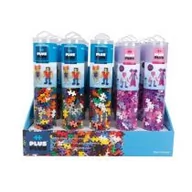 Klocki - Puzzle Display Tuby Basic/Glitte 15 tub Plus-plus - miniaturka - grafika 1