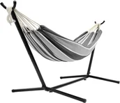 Hamaki - Dwuosobowy hamak ogrodowy ze stelażem /bujak / huśtawka stelaż do hamaka - miniaturka - grafika 1