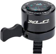 Akcesoria rowerowe - XLC DD-M36 Mini Bell with Compass, czarny  2022 Dzwonki - miniaturka - grafika 1