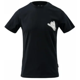 T-Shirt Direct Action DA Shaka - Bawełna - Czarny - Odzież taktyczna i umundurowanie - miniaturka - grafika 1