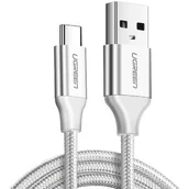 Kable USB - UGREEN Kabel 60132 (USB 2.0 M - USB 3.0 Typu C M; 1,5m; kolor biały) 2_223270 - miniaturka - grafika 1
