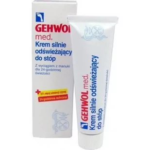 Gehwol Med Fussdeo Creme - Krem silnie odświeżający 75ml - Pozostałe kosmetyki - miniaturka - grafika 1