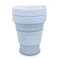 Kubki dla dzieci - Kubek silikonowy pastel powder blue Z13646 CoolPack 355ml - miniaturka - grafika 1