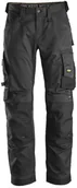 Odzież robocza - 6351 Spodnie stretch AllroundWork+ luźno dopasowane Snickers Workwear czarne - miniaturka - grafika 1