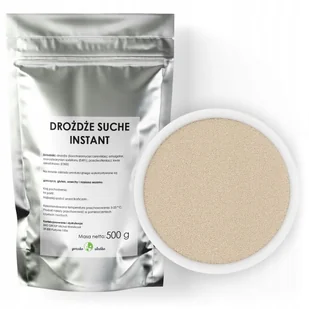 Drożdże Suche Instant Drożdże Piekarskie 500G - Proszki do pieczenia, drożdże - miniaturka - grafika 1
