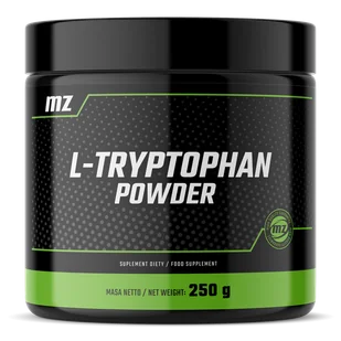 MZ-STORE L-TRYPTOPHAN TRYPTOFAN W PROSZKU 250 GRAM - Aminokwasy - miniaturka - grafika 1