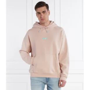 HUGO Bluza Dreezes | Oversize fit - Bluzy męskie - miniaturka - grafika 1
