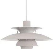 Lampy sufitowe - Louis Poulsen - PH 5 Lampa Wisząca Monochrome Oyster Grey Louis Poulsen - miniaturka - grafika 1