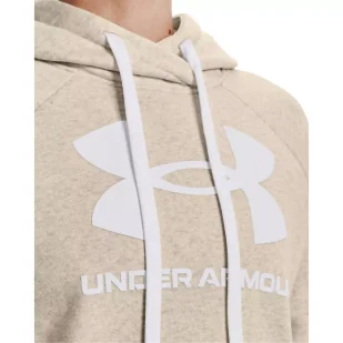 Bluza damska Under Armour Rival Fleece Logo Hoodie - Bluzy sportowe damskie - miniaturka - grafika 4