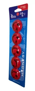 Tetis Magnesy do tablic GM302-TC5 - Przybory szkolne - miniaturka - grafika 2