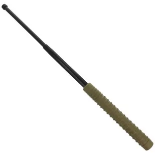 ESP - Hartowana pałka teleskopowa z kaburą - 21''- Rękojeść Extra Grip - Khaki / Czarny - EXB-21H BLK KHAKI BH-02 - Pałki obronne - miniaturka - grafika 2