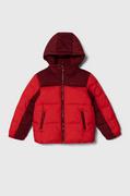 Kurtki i płaszcze dla chłopców - Tommy Hilfiger kurtka dziecięca kolor czerwony - miniaturka - grafika 1