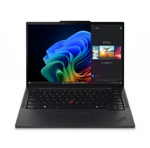 Lenovo ThinkPad T14s Gen 6 (Intel) Copilot+ PC Intel Core Ultra 5 228V 35,6 cm (14") WUXGA 32 GB LPDDR5x-SDRAM 1 TB SSD Wi-Fi 7 (802.11be) Windows 11 Pro Niemiecki Czarny 21QX003CGE - Laptopy - miniaturka - grafika 1
