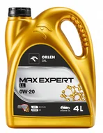 Oleje silnikowe - ORLEN MAX EXPERT LL 0W20 4L - miniaturka - grafika 1