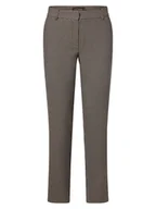 Spodnie damskie - Franco Callegari - Spodnie damskie, niebieski|beżowy|wielokolorowy - miniaturka - grafika 1