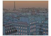 Fototapety - DecoNest Fototapeta Dobry wieczór Paryżu 250X193 A0-XLFTNT0711 - miniaturka - grafika 1