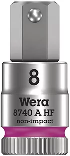 Wera 05003339001Wera 8740 A HF 8mmx28 Socket 1405035 - Akcesoria do elektronarzędzi - miniaturka - grafika 1