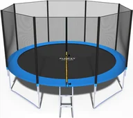Trampoliny - FunFit trampolina ogrodowa dla dzieci, 404 cm - miniaturka - grafika 1