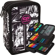 Piórniki - COOLPACK PIÓRNIK SZKOLNY TRZYKOMOROWY Z WYPOSAŻENIEM MANGA - miniaturka - grafika 1