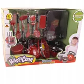 Zabawki AGD - Kuchnia Zestaw Duże Garnki Akcesoria Czajnik 5701 - miniaturka - grafika 1