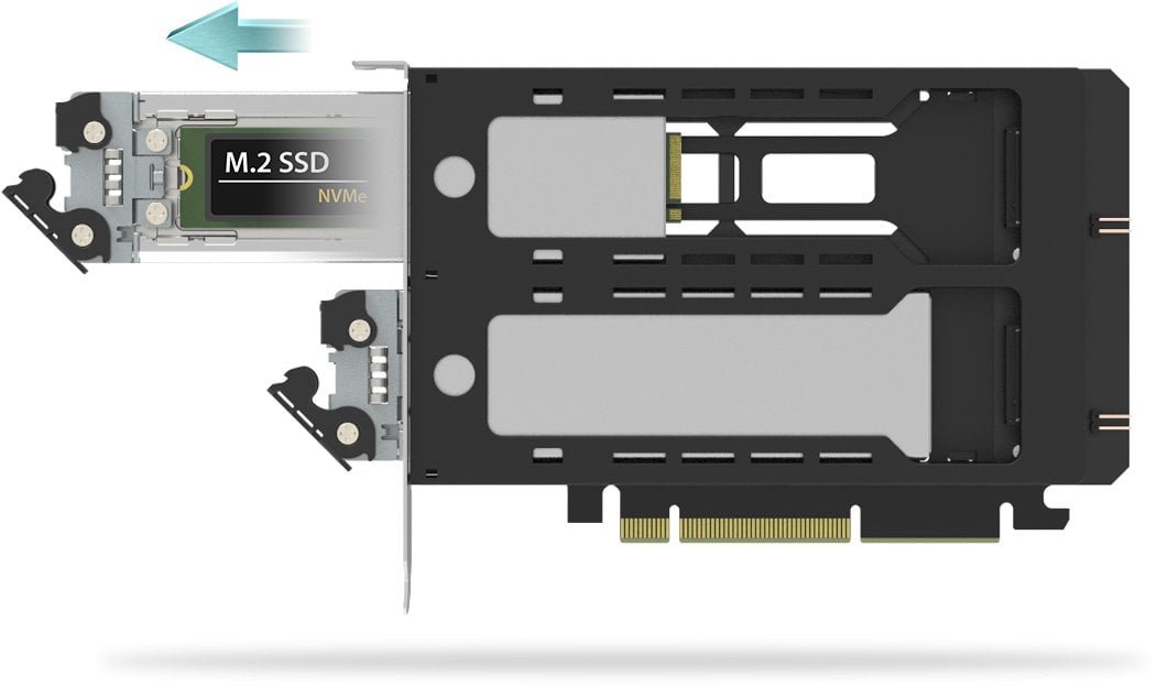 Icy Dock ExpressSlot Elite adapter Wewnętrzny M.2