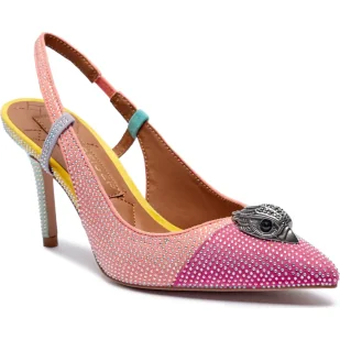 Kurt Geiger Skórzane szpilki BELGRAVIA - Czółenka - miniaturka - grafika 1