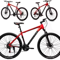 Rowery - Nicebike Waltx WX09 27,5 cala Czerwono-czarny - miniaturka - grafika 1