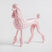 Figurki dekoracyjne - Figurka Dekoracyjna Poodle - miniaturka - grafika 1