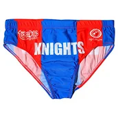 Kąpielówki męskie - Optymalne męskie bagażniki bielizny - niebieski/czerwony, rozmiar 26, rycerze - miniaturka - grafika 1
