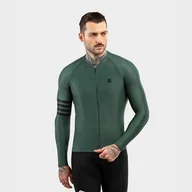 Bluzy na rower - Koszulka krótki rękaw Kolarstwo SIROKO M2 Gravel Wojskowa Zieleń Mężczyzna - miniaturka - grafika 1