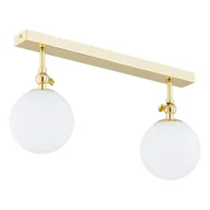 Lampy ścienne - Prezent Kinkiet łazienkowy LATINA IP44 złoty 2xE14 - miniaturka - grafika 1