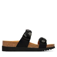 Klapki i japonki damskie - Klapki Scholl Nice MF32017 Czarny - miniaturka - grafika 1