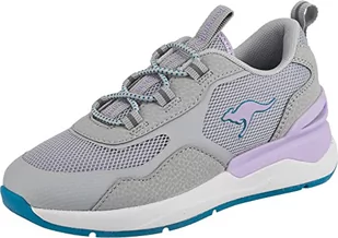 KangaROOS Dziecięce trampki dziecięce unisex, Parowa szara lawenda, 32 EU - Buty dla dziewczynek - miniaturka - grafika 1