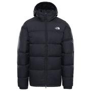 Kurtki męskie - Kurtka The North Face Diablo Hooded Down Jacket 0A4M9LKX71 - czarna - miniaturka - grafika 1