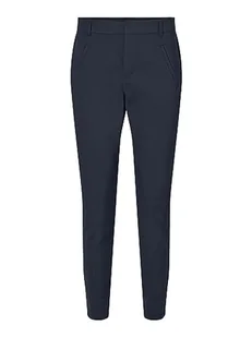 VERO MODA Spodnie damskie VMVICTORIA MR Antifit Ankle Pants Petite, granatowy blezer, M x 28L - Spodnie damskie - miniaturka - grafika 1