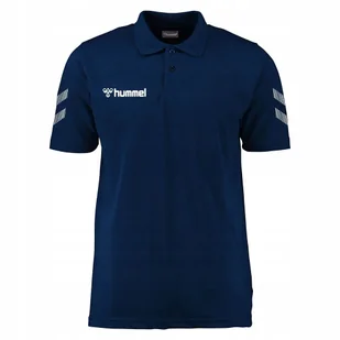 Koszulka męska polo Hummel Elite krótki rękaw granatowa r.S - Koszulki męskie - miniaturka - grafika 1