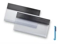 Przybory szkolne - DBR 39X75 MM BEZBARWNA Z TAŚMĄ MAGNETYCZNĄ 19 MM - 20 SZT - miniaturka - grafika 1