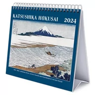 Kalendarze - Hokusai - biurkowy kalendarz 2024 - miniaturka - grafika 1
