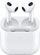 Słuchawki - Apple AirPods 3 biały (MME73ZM/A) - miniaturka - grafika 1