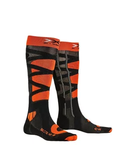 X-Socks, Skarpety narciarskie, Ski Control 4.0, czarny, rozmiar 42/44 - Skarpetki damskie - miniaturka - grafika 1