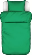 Pościel - Pościel Tove 155 x 220 cm zielona z poszewką na poduszkę 80 x 80 cm - miniaturka - grafika 1