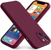 Etui i futerały do telefonów - TFO Nakładka Silicon do iPhone 13 6,1" burgundowa - miniaturka - grafika 1