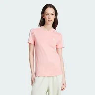 Koszulki sportowe damskie - Essentials Slim 3-Stripes Tee - miniaturka - grafika 1