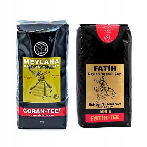 Zestaw herbat: Mevlana 500g, Fatih 500g.