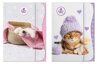 Teczki i skoroszyty - Beniamin, The Sweet Pets, Teczka Z Gumką, A4 - miniaturka - grafika 1